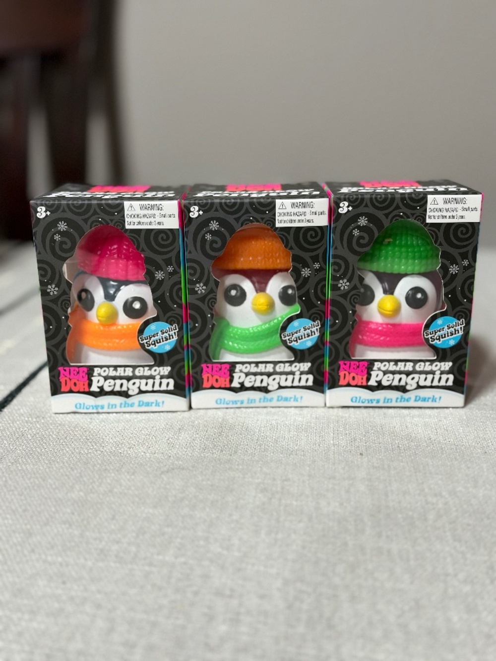 NEE DOH POLAR GLOW PENGUIN SET